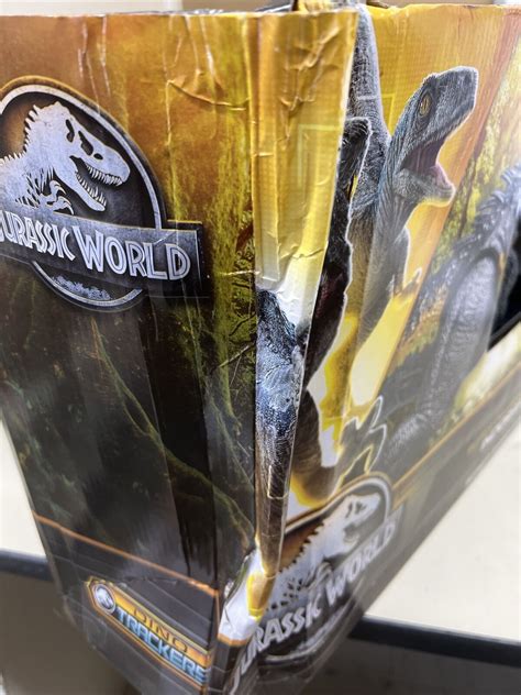 New Mattel Jurassic World Super Colossal Indoraptor Ft Dinosau