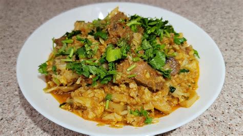 How To Make Beef And Cauliflower Stew Gobhi Gosht گوبھی گوشت Recipe