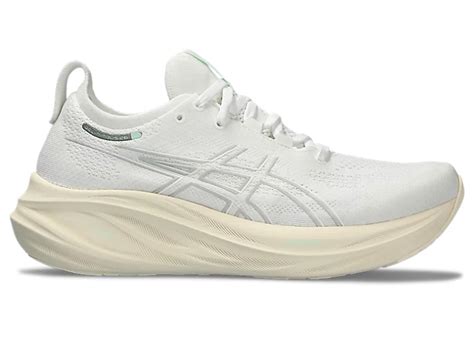 Gel Nimbus 26 Women Whitewhite Womens Running Shoes Asics