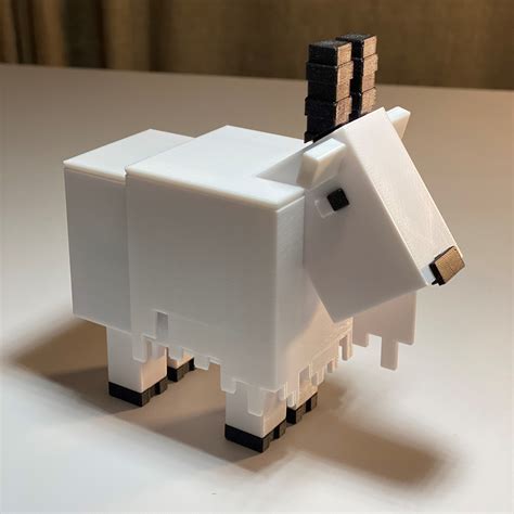 Goat Minecraft By Jakey Download Free Stl Model