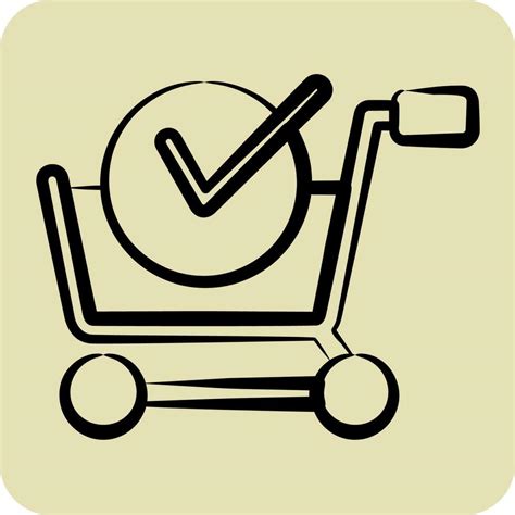 Icon Purchase Shop Related To Online Store Symbol Glyph Style Simple