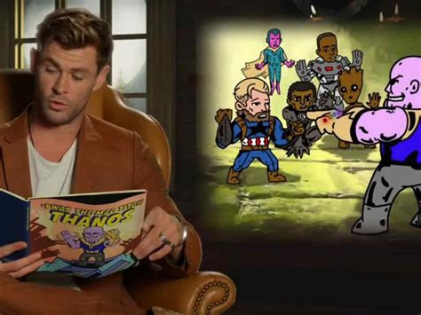 Avengers Convierten Infinity War En Cuento Infantil