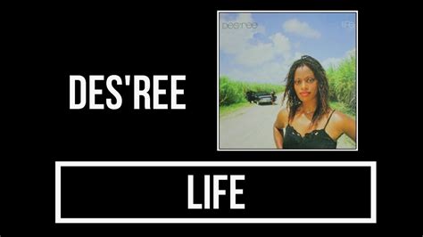 Des'ree - Life Lyrics - YouTube