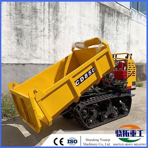 All Terrain Ton New Track Dumper Crawler Dump Truck For Engineering