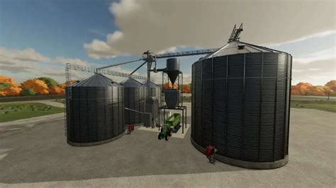 Système de silo à grains v1 0 0 0 FS25 Mod Farming Simulator 22 mod