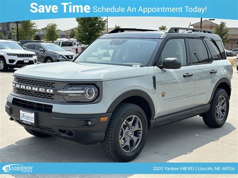 New Ford Bronco Sport Badlands Stock Anderson Auto Group