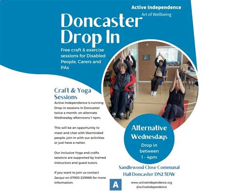 Art Of Wellbeing Doncaster Craft And Exercise Connection Map