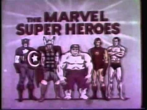 Marvel Super Heroes 1966 INTRO IN COLOR AND A CAPTAIN AMERICA BIO