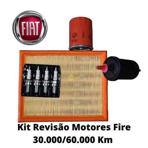 Kit Revisão Completo FIAT 30 000 Km Motores Fire 1 0 e 1 4 Palio