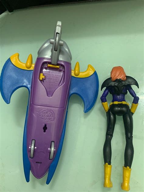 Dc Super Hero Girls Batgirl Action Figure With Batjet Vehicle Hobbies