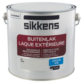 Sikkens Buitenlak Zijdeglans Wit 2 5 L GAMMA Be