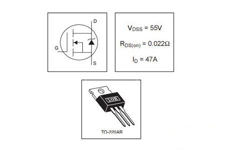 Irlz N Power Mosfet Datasheet Pinout Irlz N Mosfet