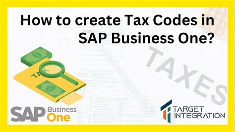 How To Create Tax Codes In Sap Business One Learn Sap Businessone