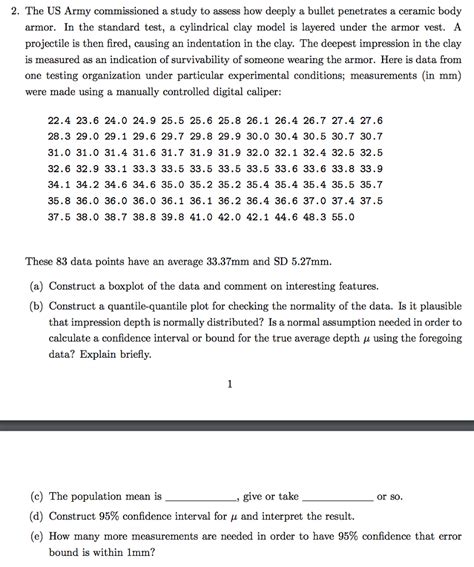 2 The US Army Commissioned A Study To Assess How Chegg