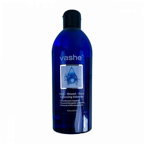 Vashe Skin Wound Burn Cleansing Solution 16 Oz Bottle
