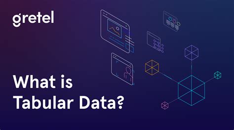 What Is Tabular Data