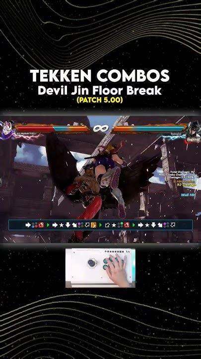 Devil Jin High Damage Combo 😱 Shorts Tekken7 Youtube