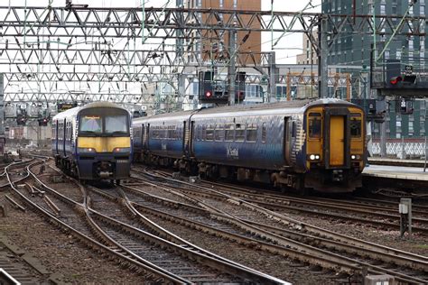 Scotrail 320304 And 156501 A Scotrail Class 320 Departs As Flickr