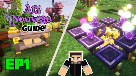 Get Started With Ars Nouveau Survival Guide Valhelsia Minecraft