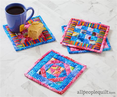 Mug Rug Patterns Free These Amazing Mug Rug Patterns Make Great Ts