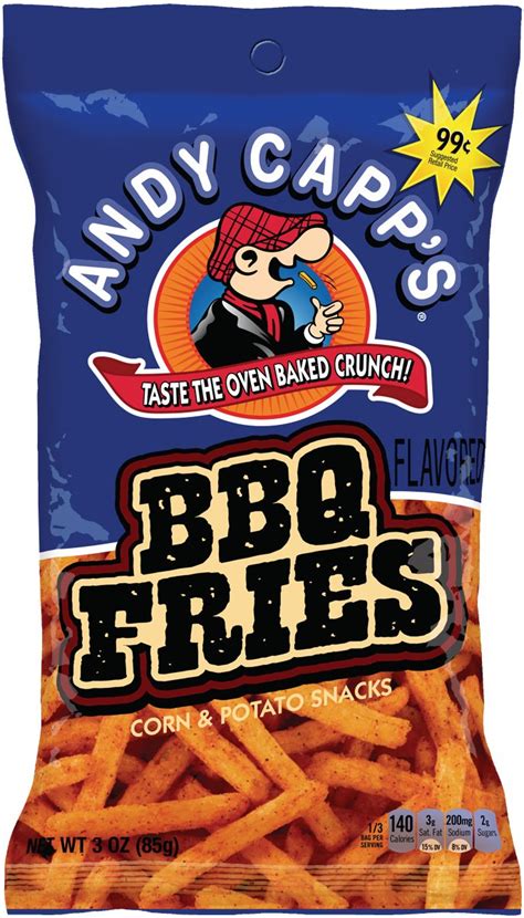 Andy Capps Hot Fries 3 Ounce Bags Pack Of 12