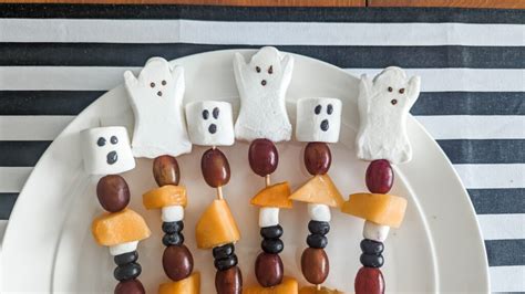 Halloween Fruit Skewers - Healthy Halloween Treats - From Liz with Love