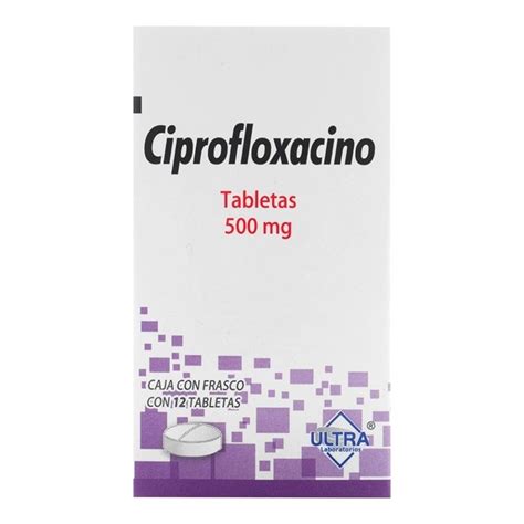 Ciprofloxacino 500 Mg 12 Tabletas Walmart