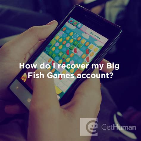 How Do I Recover My Big Fish Games Account?