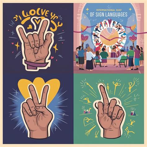 International Day Of Sign Languages On September 23 Premium Ai Generated Image