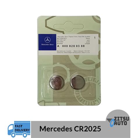 Mercedes-Benz Remote Key Battery CR2025 | Shopee Malaysia