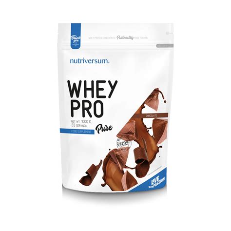 Nutriversum Whey Pro 1kg 33 servings chocolate - متجر محلات الطبيب ...
