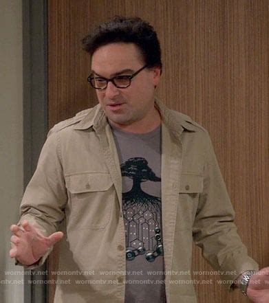 Worn By Galecki In The Tv Show The Big Bang Theory Leonard Hofstadter