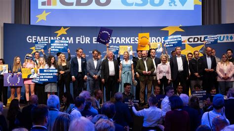 Vorl Ufiges Ergebnis Der Europawahl Zuwachs Der Evp