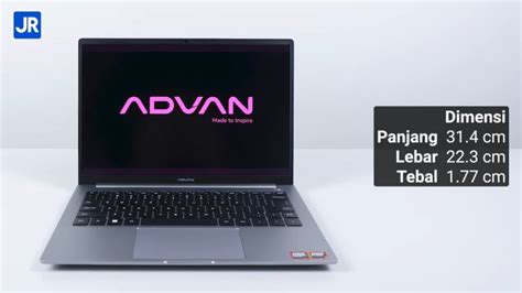 Review Advan AI Gen Tipis Ringan Dengan Prosesor Kencang Jagat Review