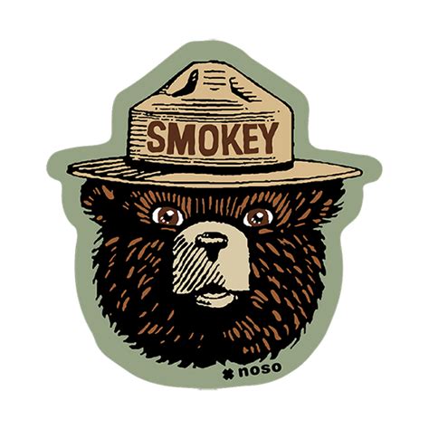 Smokey Bear Dazzits™ Smokey Bear X Noso Noso Patches