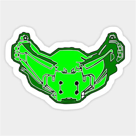 Halo Mask Halo Sticker Teepublic