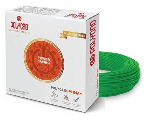 Polycab Optima Plus Pvc Wire Wire Size Sqmm At Rs Roll In