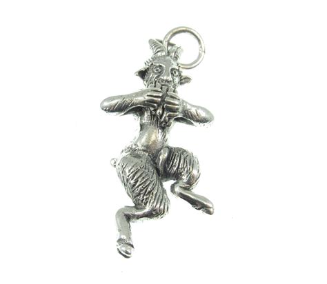 Sterling Silver Greek God Pan Pendant — Renegade Jewelry