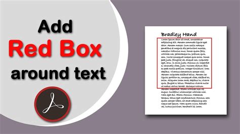 How To Add A Red Box Around Text In Word - Printable Templates Free