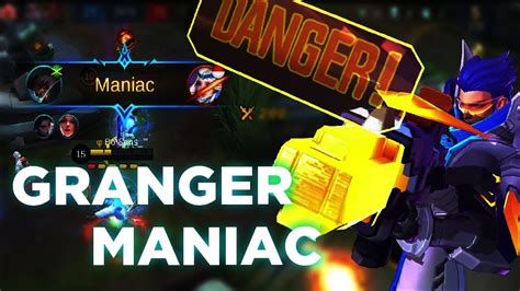 Granger Maniac Best Rotation New Build Granger Hyper Mlbb Youtube