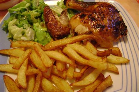 Recette De Poulet Moutarde Miel Et Frites Belges