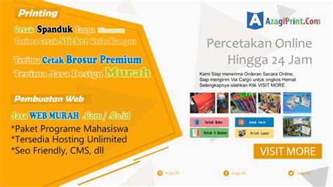 Cetak Brosur Murah Di Jakarta