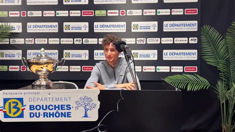 La Conf Rence De Presse D Ugo Humbert Apr S Sa Victoire L Open