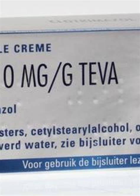 Teva Clotrimazol Mg G Creme Gram Aktiedrogist