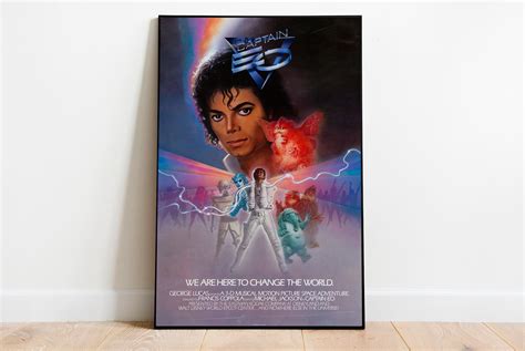 Michael Jackson Captain EO Poster, 1986, Vintage Disneyland Poster ...