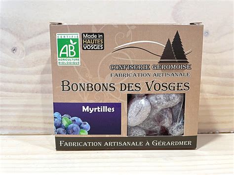 Boite Carton 130 Gr Myrtille 130 G Confiserie Geromoise Locavor Fr