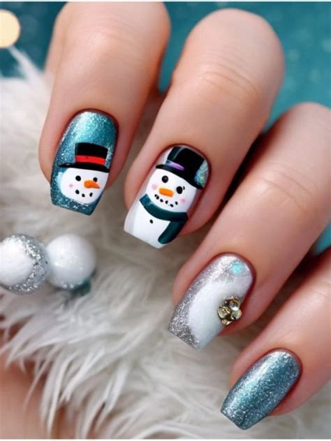 85 Cute Snowman Nail Designs And Ideas Sarah Scoop