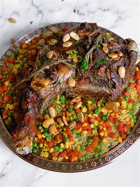 Roast Lamb With Ouzi Rice Australian Lamb Recipes Cooking Tips And