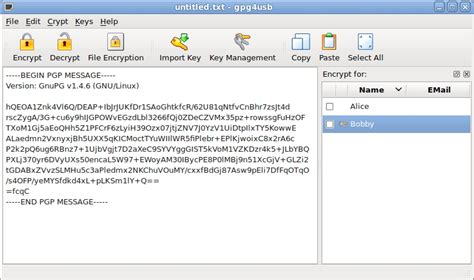 Gpg4usb Project Howto Decrypt A Text