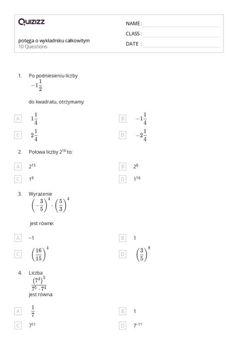 Ponad Liczby Arkuszy Roboczych Dla Przedszkole W Quizizz